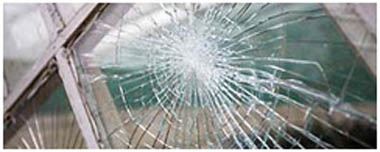 Locks Heath Smashed Glass